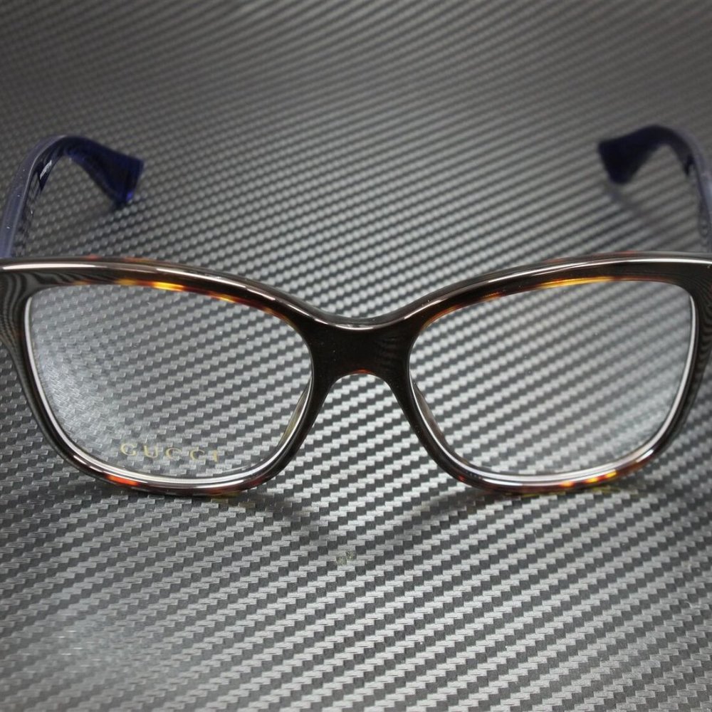 Gucci Black Red 54mm Eyeglasses - Picture 3 of 3
